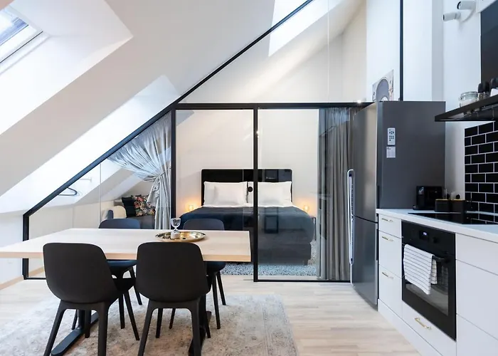 Stilvolle Dachgeschosswohnungen Mit Balkon In Innenstadt Naehe Viena