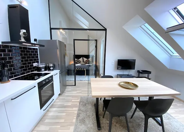 Stilvolle Dachgeschosswohnungen Mit Balkon In Innenstadt Naehe Viena